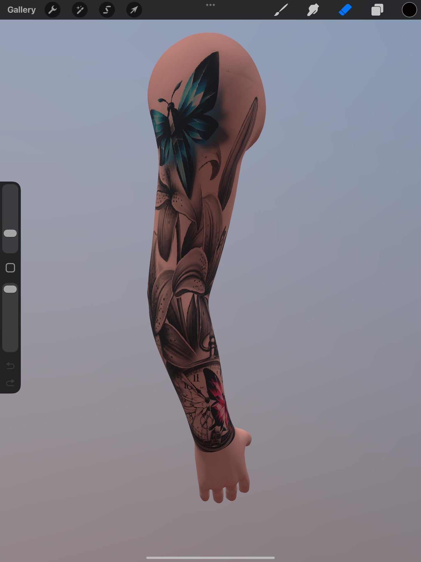 3D Procreate Body Model Pack – Male & Female Full Set (12 Models)